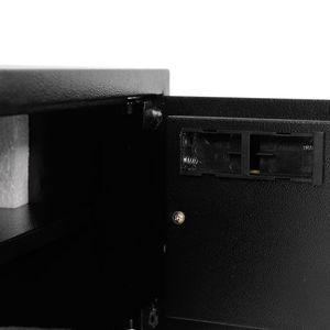 Cassaforte Digitale in Acciaio Nera di Piccole Dimensioni E25EA con Serratura di Sicurezza per Conservazione di Denaro e Sicurezza Domestica - Product Image 5