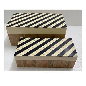 Modern Resin <b>Box</b> Gold Dot Pattern Jewelry Storage Keepsake <b>Box</b> Resin Inlay Girls & Women Jewelry Organizer <b>Wedding</b> <b>Gifted</b> Boxes - Product Image 6