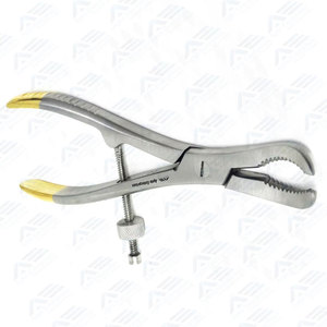 Curved Serrated Jaw Surgical Instrument for Fracture Reduction Stainless Steel Manual <b>Speed</b> Lock Reduction Forceps - Product Image 5