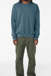 เสื้อฮู้ดดี้ดีไซน์ล่าสุด ผลิตตามสั่ง วัสดุคุณภาพ ระบายอากาศได้ดี ทนทาน เสื้อสเวตเชิ้ตคอกลมผู้ชาย ย้อมสีพื้น สำหรับฤดูหนาว เสื้อสเวตเชิ้ตผู้ชาย - Product Image 4