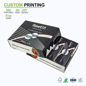 Boîtes de luxe en carton noir pour bougies, sous-verres, soins de la peau, chaussures, aliments et desserts – Personnalisables - Product Image 1