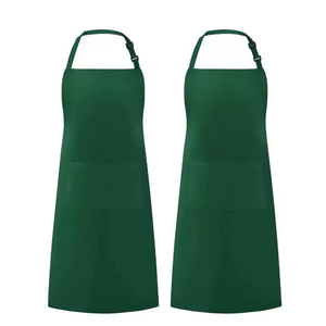 Delantal de Chef Unisex Blackhardson Premium, 65% Poliéster, 35% Algodón Canvas, 240 GSM, Negro, Impresión Serigráfica, para Restaurante y Bar - Product Image 1