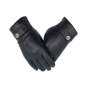 Guantes de Cuero Modernos para Uso Diario, Diseño Flexible de Primera Calidad, Sensación Suave y Cómoda, Accesorio de Moda para Clima Frío - Product Image 1