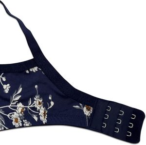 Sujetador acolchado sin costuras con estampado para mujer, diseñado para brindar comodidad durante todo el día con tela suave, transpirable y elástica. - Product Image 3