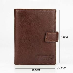 Monedero Retro Creativo 2026, Mini Bolsa de Cuero Genuino con Bloqueo RFID, Monedero Corto con Cierre Abierto para Damas - Product Image 2