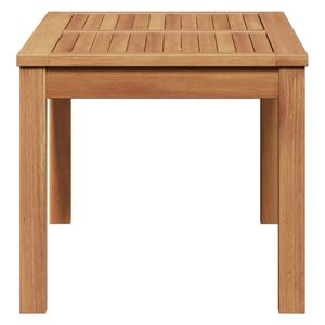 Tavolo da esterno in legno massello di teak marrone 37,40 x 17,72 x 15,75 pollici - Product Image 6