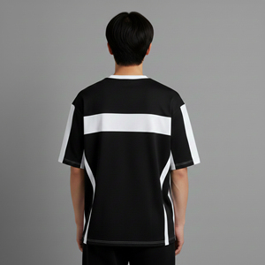 New Arrival 100% Cotton Eco-Friendly Quick Dry Embroidered Logo O-Neck Loose Fit High Quality <b>Tee</b> For Men - Product Image 4