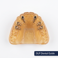 Servicio de Impresión 3D de Precisión DLP, Guía Quirúrgica Dental Biocompatible para Uso Médico