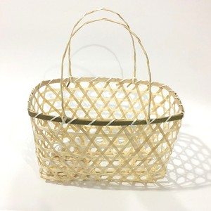 Best Selling <b>Gift</b> Hamper <b>Basket</b> Natural Bamboo <b>Baskets</b> with Handle for Christmas Festival Holidays - Product Image 5