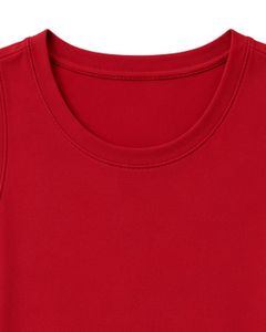 Women Red Sleeveless Tank Top And Shorts <b>Set</b> Cotton Spandex Casual Summer Lounge Wear Two Piece Outfit Fitness Yoga OEM Supplier - Product Image 4