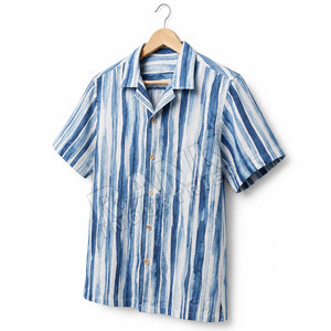 เสื้อเชิ้ตชายหาดทรงปกติสำหรับผู้ชาย ราคาถูก เสื้อผ้าชายหาด แขนสั้น แฟชั่น คุณภาพพรีเมียม เสื้อเชิ้ตชายหาดสำหรับผู้ชาย - Product Image 3