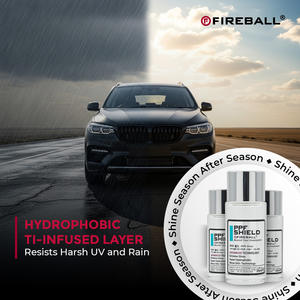 Protection céramique avancée Fireball PPF Shield SiO Coating, super hydrophobe, durabilité 1 an pour film de protection de peinture - Product Image 2