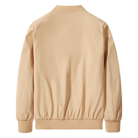 Blouson bomber homme élégant et confortable, coupe-vent et chaud pour l'hiver, manches longues.