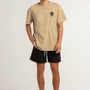 Camiseta de Primera Calidad con Lavado Ácido, 100% Algodón, Transpirable, Casual, Color y Diseño Personalizados para Hombre - Product Image 5