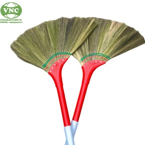 Balai en herbe naturelle durable en gros, bon prix, balai en herbe du Vietnam / Balai en herbe de qualité - Product Image 1