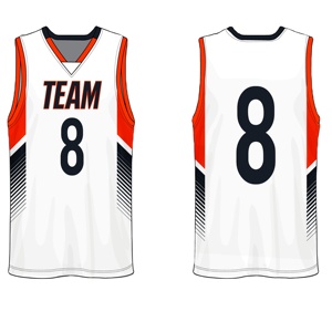 Maillot de basket-ball respirant léger et à séchage rapide de haute qualité avec impression par sublimation pour uniformes d'équipe - Product Image 4