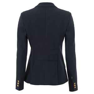 Chaqueta de competición ecuestre de malla ligera de verano para mujer, con logotipo personalizado, de secado rápido y transpirable para montar a caballo - Product Image 2