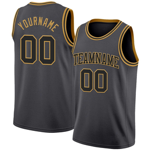 Maillot de basketball respirant 100 % polyester de haute qualité, motif uni imprimé, logo frontal, tissu en maille, tenue d'équipe, service OEM - Product Image 1