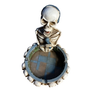 Cendrier carré vintage en aluminium sans fumée, design rétro, durable, résistant à la chaleur, porte-cigares et cigarettes, objet de collection décoratif - Product Image 5