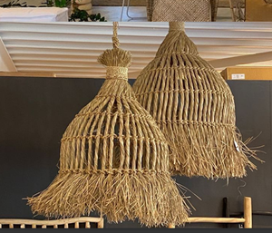 Pantalla de Lámpara de Ratán Tejido para Hogar, Hotel, Resort, Restaurante y Bar. Decoración del Hogar e Iluminación con Lámparas Colgantes - Product Image 5