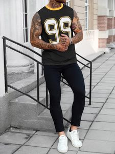 Men Oversized <b>Mesh</b> Tank Top Number Graphic Athletic Jersey <b>Shirt</b> Wholesale Supplier - Product Image 5
