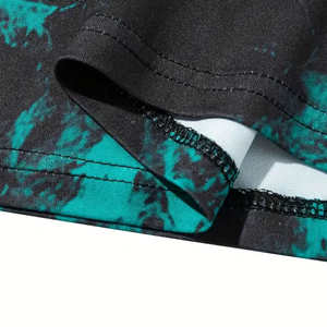 T-shirt tie-dye pour homme, 100 % coton de haute qualité, streetwear moderne, tissu doux, confortable, séchage rapide, respirant, manches courtes - Product Image 5