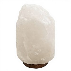 Lampe de sel de l'Himalaya en cristal minéral naturel pour la décoration intérieure, idéale pour la chambre à coucher, la table de chevet, le salon, le bureau, la méditation et la maison - Product Image 2