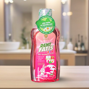 น้ำยาบ้วนปากสมุนไพรสำหรับเด็กขายดีที่สุด ปลอดภัยต่อการกลืน รสสตรอว์เบอร์รีอ่อนโยน สูตรธรรมชาติ ลมหายใจสดชื่น ดูแลช่องปาก ใช้ได้ทุกวัน - Product Image 1