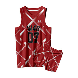 Conjuntos de Uniformes de Baloncesto Reversibles Personalizados, Transpirables, de Alta Calidad, con Malla en la Parte Delantera, Sublimados, sin Mangas - Product Image 4