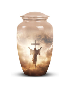 Urnas de Cremación Modernas Hechas a Mano para Adultos, Urnas Conmemorativas Decorativas de Estilo Americano para Cenizas de Hombres y Mujeres - Product Image 1