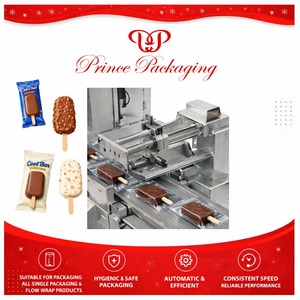 Máquina de Empaquetado Automática con Logotipo Personalizado para Empaquetado Individual de Bolsas de Helado - Product Image 1