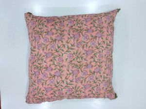 Mini taie d'oreiller personnalisable écologique 100% coton avec imprimé lotus avant et arrière pour la maison ou l'hôtel - Product Image 3