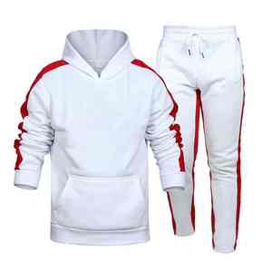 Ensemble de survêtement streetwear léger à capuche pour homme avec logo personnalisé, design 2-en-1, respirant, en tissu 100 % coton, épaules tombantes, collection automne - Product Image 6
