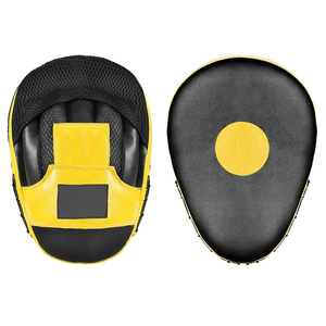 Mitaines de boxe en cuir de vachette, équipement d'entraînement durable, rouge et noir, toutes saisons - Product Image 4