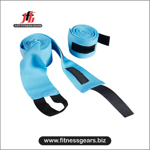 ผ้าพันมือพิมพ์ลายตามสั่ง JUST FITNESS GEARS ผลิตจากโพลีเอสเตอร์ สำหรับการเพาะกาย ระบายอากาศได้ดี ทนทาน ปิดด้วยสายรัด ใช้สำหรับป้องกันขั้นพื้นฐาน - Product Image 5