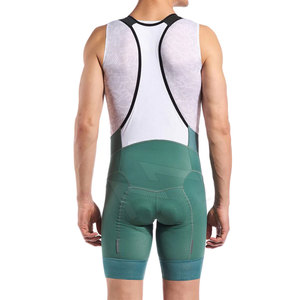 Customizable Plus Size Mens Summer <b>Cycling</b> Bib Shorts OEM Breathable Sweat Absorbing Polyester/Spandex Short Length Sponge Pad - Product Image 3