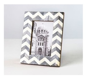 Marco de Fotos Vertical Ligero de Diseño Moderno Hecho a Mano con Incrustaciones de Hueso, Tamaño Personalizado, Decoración del Hogar Hecha a Mano de la India - Product Image 1