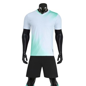 100% โพลีเอสเตอร์ที่กำหนดเองสวมใส่ทีมที่มีโลโก้เครื่องแบบฟุตบอลผู้ผลิตในปากีสถานมาใหม่ที่ขายดีที่สุดเครื่องแบบฟุตบอล - Product Image 6