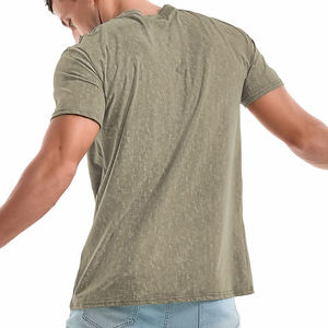 เสื้อยืดผู้ชายสั่งทำขายส่ง เสื้อผ้าลำลองและสำหรับกิจกรรมกลางแจ้ง ผ้าฝ้าย 100% คุณภาพสูง ราคาประหยัด - Product Image 2