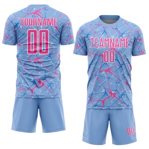 Ensemble d'uniformes de football personnalisés pour club, maillot et short en polyester de qualité supérieure, vêtements de sport pour l'entraînement et les matchs - Product Image 5