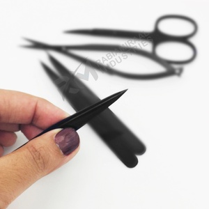 RMI Meilleures ventes : Ensemble de 3 pinces à sourcils en acier inoxydable (pointe inclinée, pointe fine, pointe plate), pinces à faux cils noires et outils de volume - Product Image 6