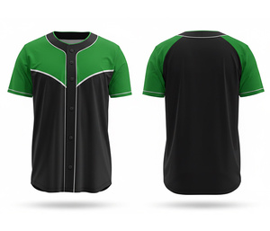 เสื้อเบสบอลกีฬาแบบกำหนดเอง บริการ OEM ODM เสื้อซับลิเมชั่นพร้อมโลโก้และหมายเลขตามสั่ง |   ฐานผ้าโพลีเอสเตอร์ที่ระบายอากาศได้ดี - Product Image 1