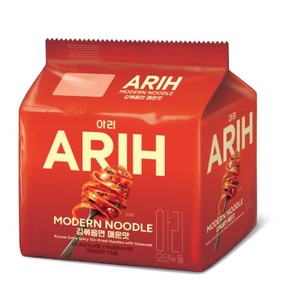 ARIH MODERN NOODLE Nouilles coréennes extra épicées sautées avec des algues 130g - Product Image 2