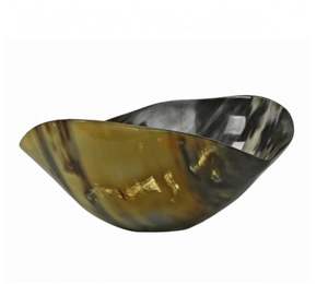 Bol en corne artisanal, éco-responsable, naturel, de haute qualité, élégant, au design animalier, portable, personnalisable, pour mariage et maison - Product Image 2