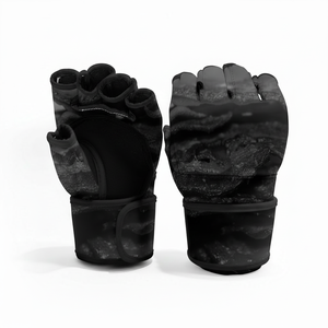 Équipement d'entraînement MMA : Gants de sparring sans doigts pour la boxe et le grappling, antidérapants, absorbant les chocs, personnalisables OEM - Product Image 2