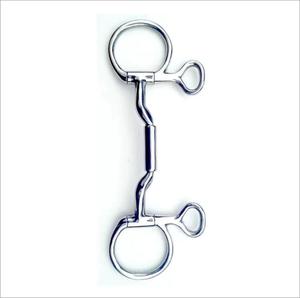 Bocado para Caballo de Acero Inoxidable con Anillas, Tamaño 135mm/145mm, Ecológico y Sostenible, EQUILUX HANDCRAFT BOUTIQUE Modelo EHB-HB-220 - Product Image 3