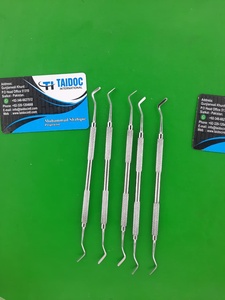 เครื่องมือขูดหินปูนทางทันตกรรม Taidoc International TI-CS-0004 แบบใช้มือ ปลายสองด้าน ทำจากสแตนเลส ใช้ซ้ำได้ ฆ่าเชื้อได้ - Product Image 2