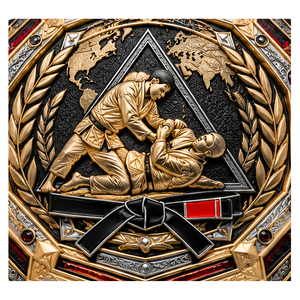 Cinturón de Lucha Libre, Boxeo y MMA Personalizable de Metal TRX-WS044 con Diámetro de 50 mm, Longitud de 2.2 m, Logotipo Personalizado y Diseño Unisex - Product Image 6