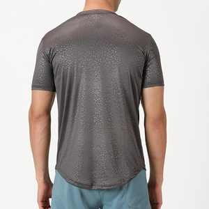 เสื้อยืดฟิตเนสผู้ชาย แห้งเร็ว ยืดได้สี่ทิศทาง เสื้อยืดออกกำลังกาย ซับเหงื่อ เสื้อยืดวิ่งผู้ชาย - Product Image 5