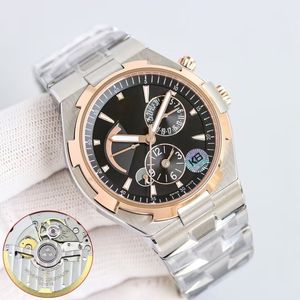 Reloj de pulsera para hombre, de acero inoxidable, movimiento mecánico ETA, resistente al agua 10 bar, cristal de zafiro, 40 mm, estilo hip hop de lujo - Product Image 2